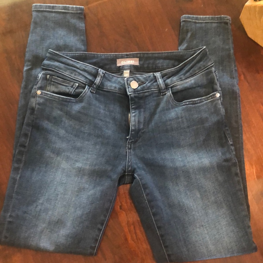 DL1961 Dark Denim Skinny Jeans